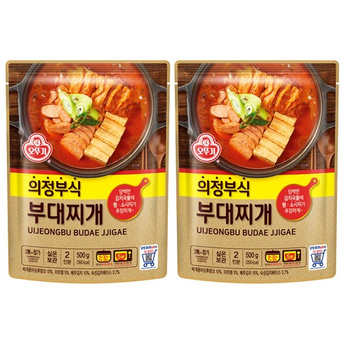 오뚜기 의정부식 부대찌개